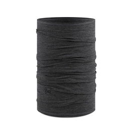 Buff Solid Grey Merino Lightweight Tubular Neckwarmer