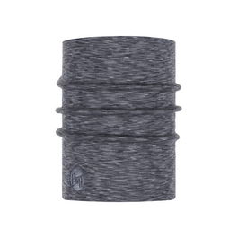 Buff Fog Grey Multistripes Merino Heavyweight Tubular Neckwear