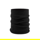 Buff Solid Black Merino Heavyweight Tubular Neckwear