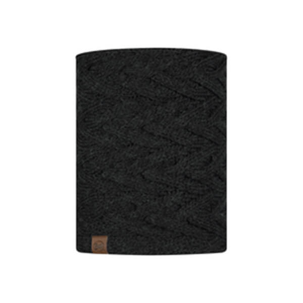 Buff Caryn Graphite Knitted & Fleece Neckwarmer