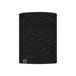 Buff Caryn Graphite Knitted & Fleece Neckwarmer