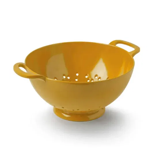 Zeal Melamine 20cm Colander Mustard