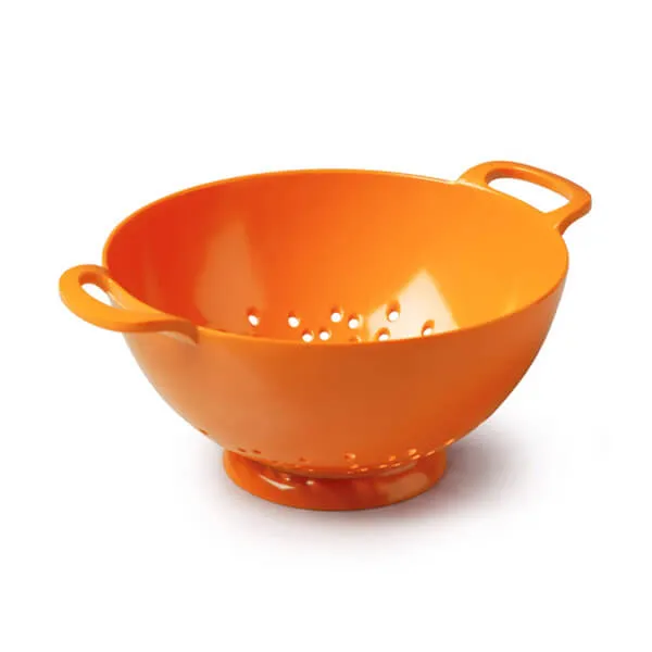 Zeal Melamine 20cm Colander Neon Orange