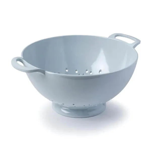 Zeal Melamine 24cm Colander Duck Egg Blue