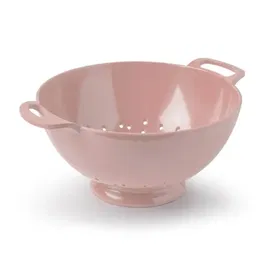 Zeal Melamine 24cm Colander Rose
