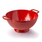 Zeal Melamine 24cm Colander Red