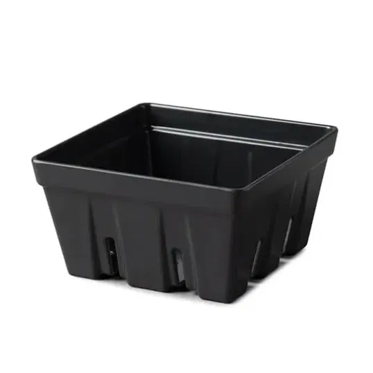 Zeal Melamine Large Berry Box Dark Grey
