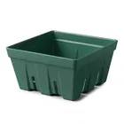 Zeal Melamine Fruit & Salad Box Forest Green