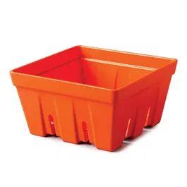 Zeal Melamine Fruit & Salad Box Neon Orange