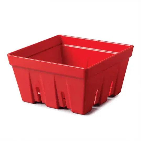 Zeal Melamine Fruit & Salad Box Red