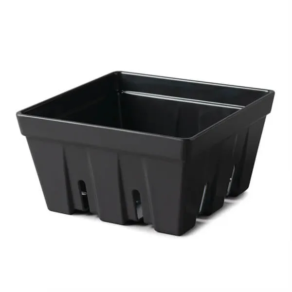 Zeal Melamine Fruit & Salad Box Dark Grey
