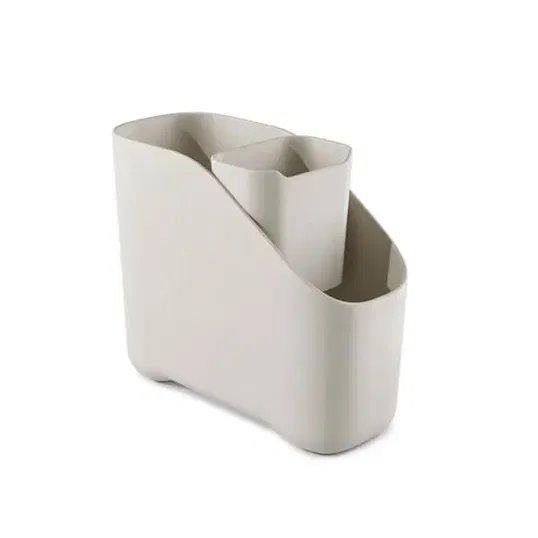 Zeal Melamine Large Sink Tidy with Inner Bucket Cream