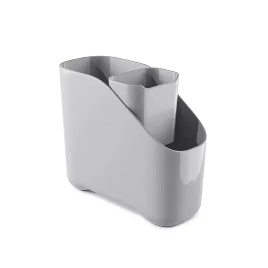 Zeal Melamine Large Sink Tidy with Inner Bucket French Grey