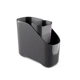 Zeal Melamine Large Sink Tidy with Inner Bucket Dark Grey