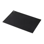 Zeal Jumbo Silicone Rectangular Hot Mat Trivet Black
