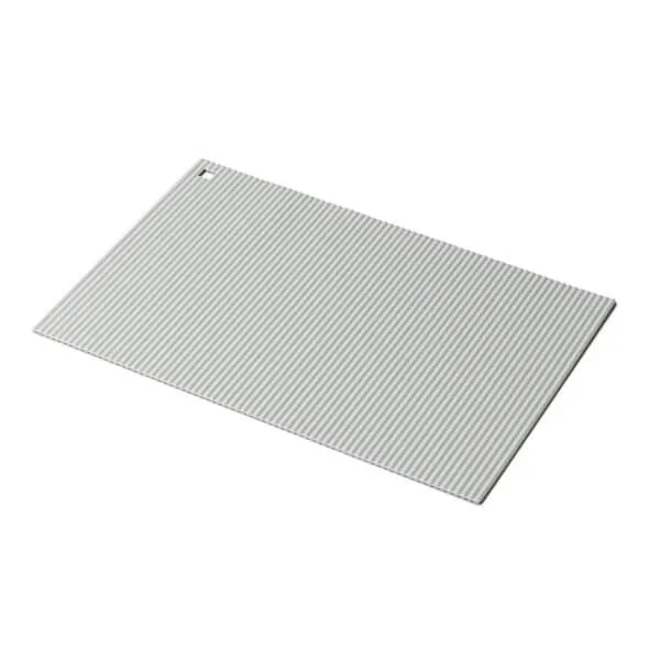 Zeal Jumbo Silicone Rectangular Hot Mat Trivet French Grey