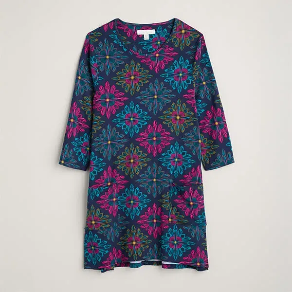 Seasalt Killiow Tunic Cut Glass Mix