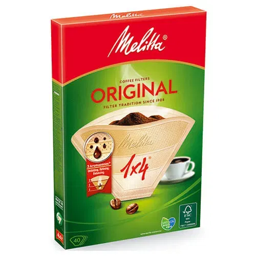 Melitta Original Coffee Filters 1x4 Pack Of 40