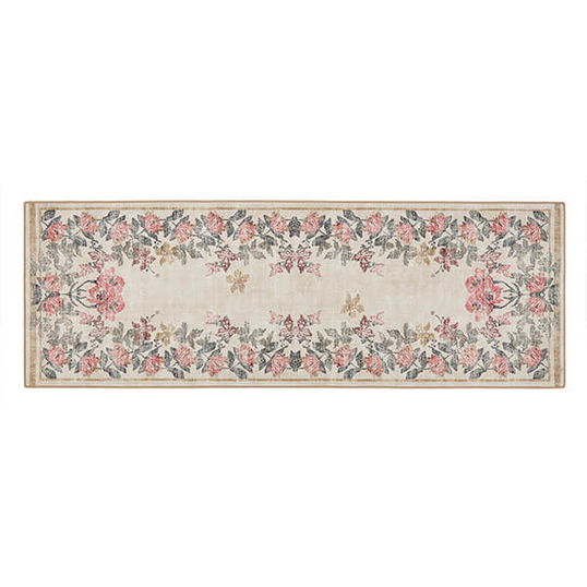 Hug Rug Eco-Washable 75cm x 220cm Botanical Border