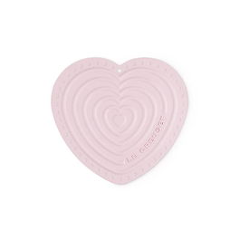 Le Creuset Powder Pink Heart Trivet