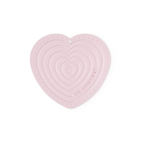 Le Creuset Powder Pink Heart Trivet