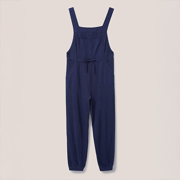 White Stuff Daphne Jersey Dungarees French Navy