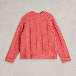 White Stuff Cleo Jumper Coral
