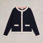 White Stuff Charlotte Cardigan Navy Multi