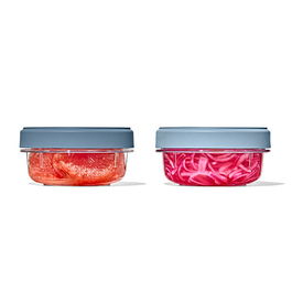 OXO Good Grips Pack of 2 Twist & Stack 350ml Containers