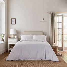 Murmur Florin Duvet Cover Super King Size Linen