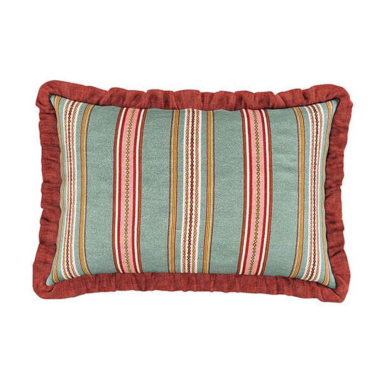 Sanderson Enys Garden Cushion 60cm x 40cm Blush & Jade