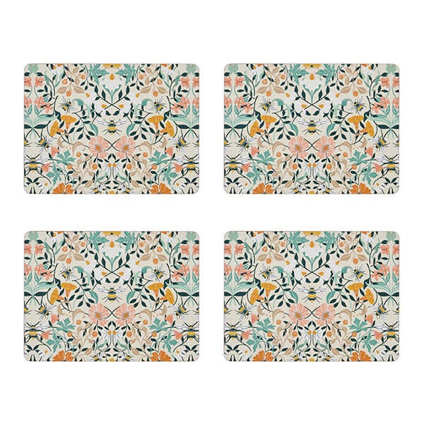 Ulster Weavers Bee Bloom Pack of 4 Cork Placemats