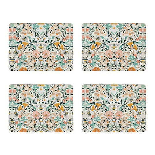 Ulster Weavers Bee Bloom Pack of 4 Cork Placemats